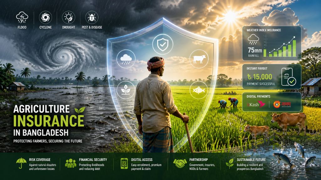 Agriculture Insurance in Bangladesh: A Comprehensive Guide to Risk Management and Legal Frameworks