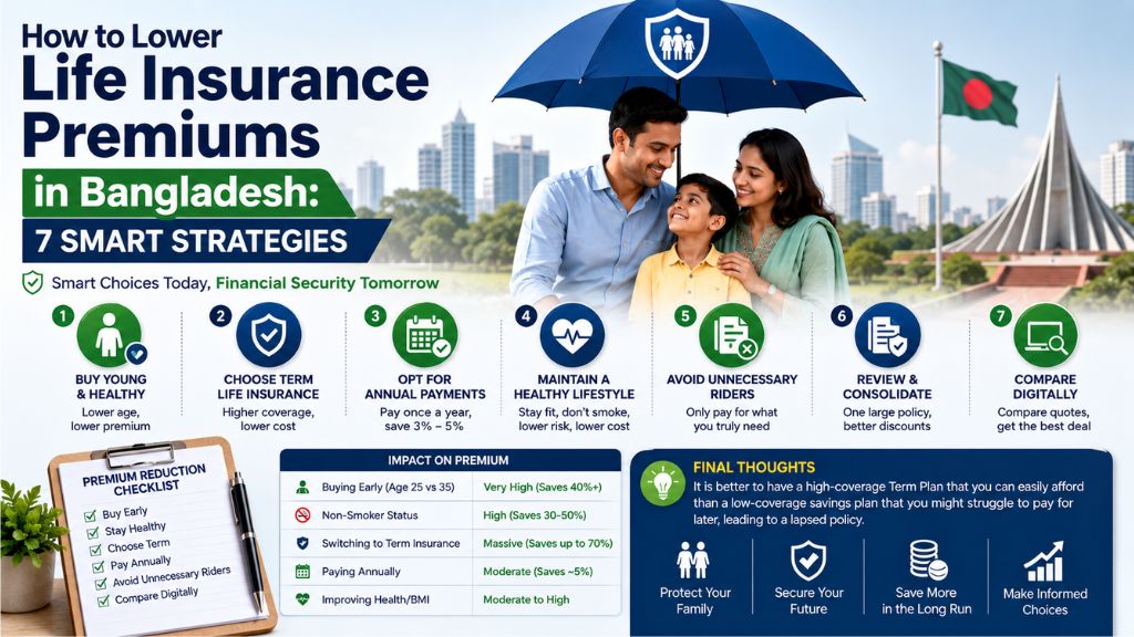 How to Lower Life Insurance Premiums in Bangladesh: 7 Smart Strategies