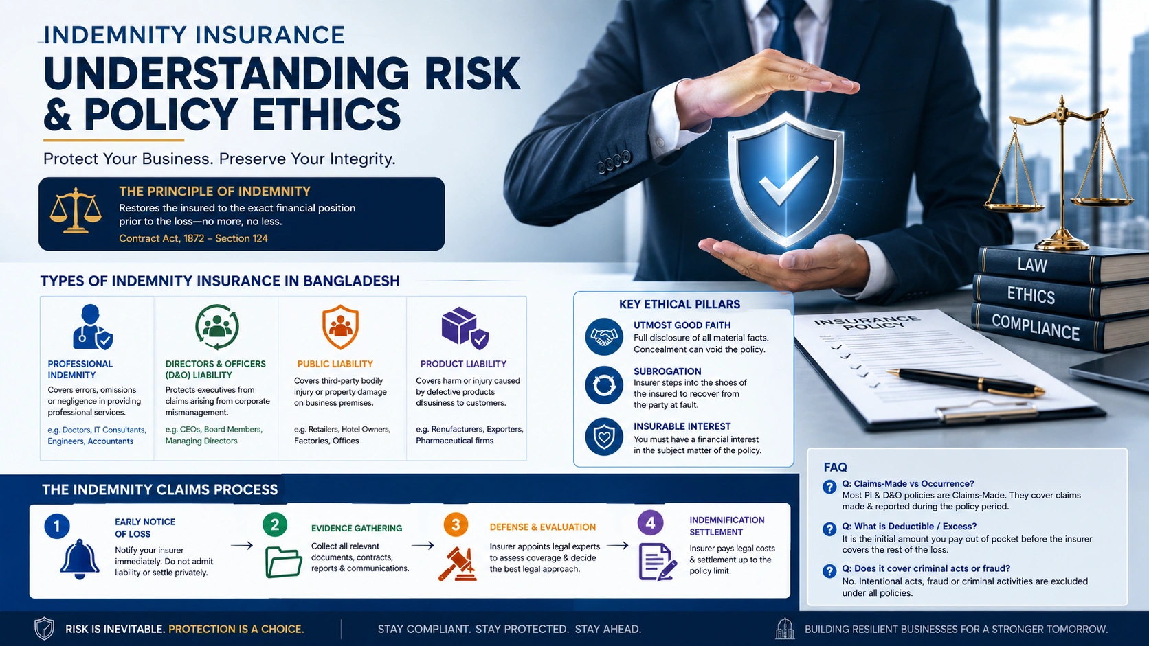 What is Indemnity Insurance? Understanding Risk & Policy Ethics